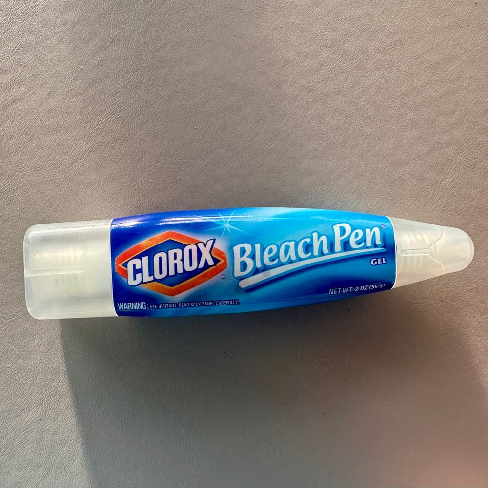 Clorox Bleach Pen Gel Dual-Tipped  Scrubber & Fine Point Discontinued Item NWOB